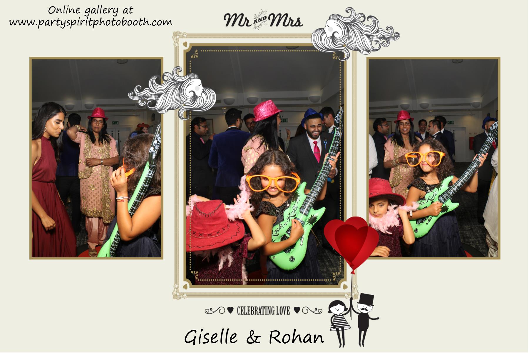 Giselle and Rohan's Wedding | View more photos from the event at gallery.partyspiritphotobooth.com/u/PartySpiritPhotoBooth/Giselle-and-Rohans-Wedding